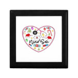 Nurse Heart, Halloween Oversized T-Shirt Gift Box
