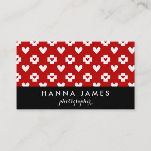 Nurse Heart Medical Personalized Business Card