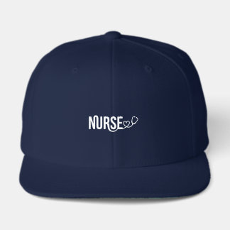 Nurse Heart Stethoscope Minimalist Healthcare Life Visor