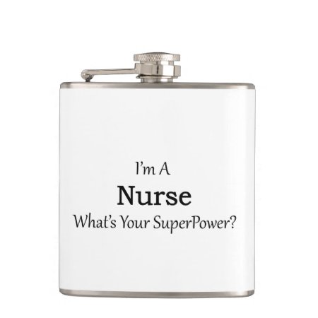 Nurse Hip Flask