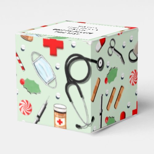 Nurse Holiday Favor Box