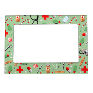 Nurse Holiday Gift Magnetic Picture Frame