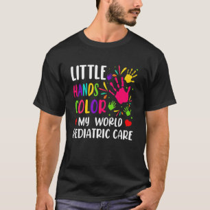 Nurse Hospital - Little Hands Color My World Pedia T-Shirt