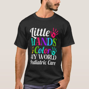 Nurse Hospital - Little Hands Color My World Pedia T-Shirt