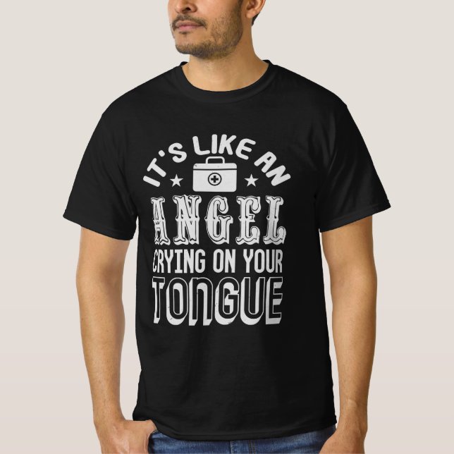 Nurse Hospital Nurse Ambulance Gift T-Shirt (Front)