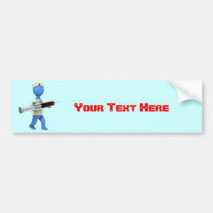 Nurse Humor Bumper Sticker