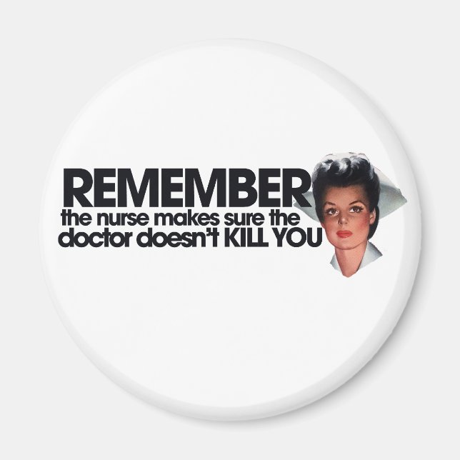 Nurse Humor Magnet (Front)