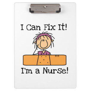 Nurse I Can Fix It Clipboard