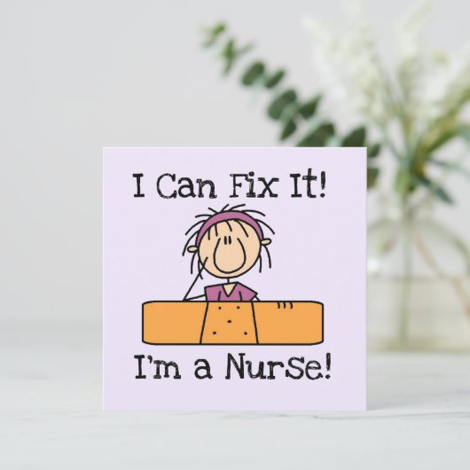 Nurse I Can Fix It T-shirts and Gifts (Standing Front)