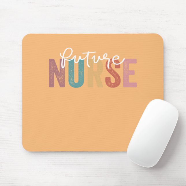 Nurse In Progress Nursing School Student Future Nu Mouse Pad (With Mouse)