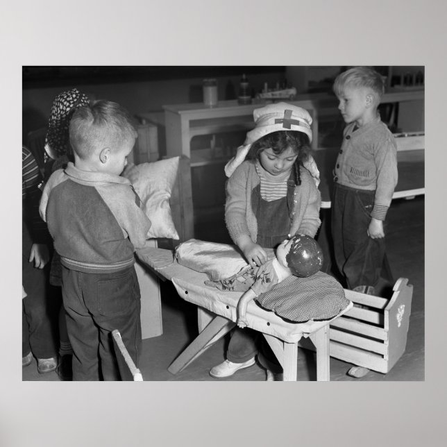 Nurse in Training, 1943 Poster (Front)