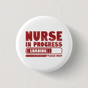 Nurse in Training Button