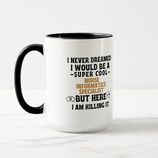 NURSE INFORMATICS SPECIALIST MUG (Left)