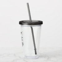 Nurse Life New Version - Personalized Acrylic Tumbler With Straw