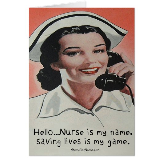Nurse is my Name Cards (Front)