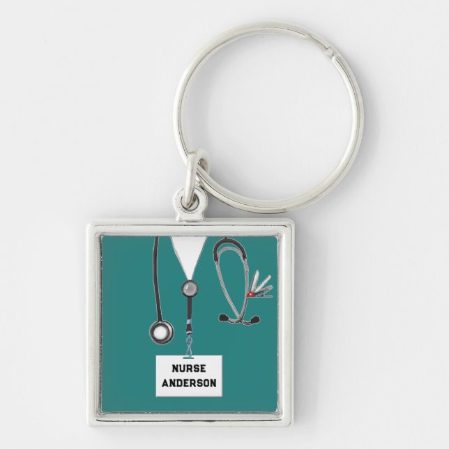 Nurse Keepsake Gift Keychain (Front)
