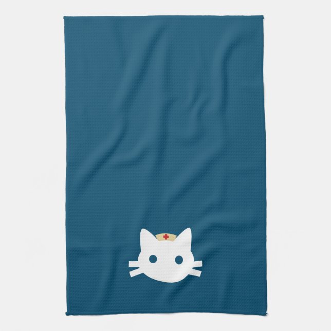 Nurse Kitty Towel (Vertical)
