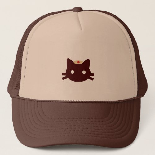 Nurse Kitty Trucker Hat