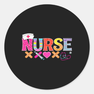 Nurse Life 2025 Heartbeat For Nurse Week Nurse’s D Classic Round Sticker