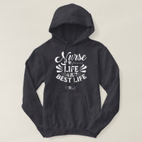 Nurse Life Dark Colored Hoodie