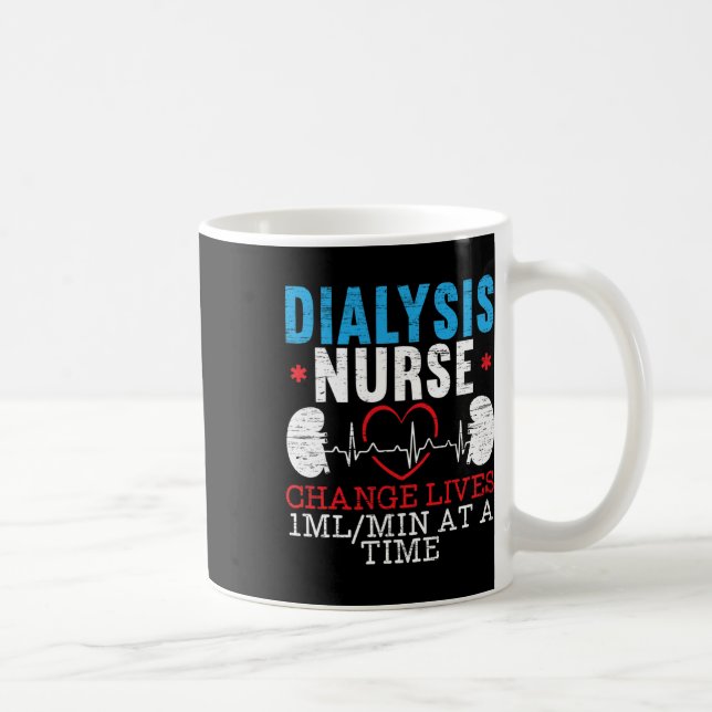 Nurse Life Heartbeat  Coffee Mug (Right)
