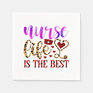 Nurse Life Is The Best (2) Napkins