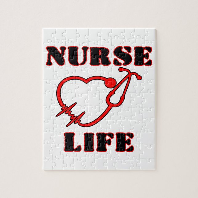 NURSE LIFE JIGSAW PUZZLE (Vertical)