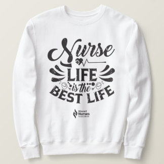 Nurse Life Light Colored Sweatshirt