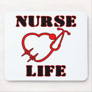 NURSE LIFE MOUSE PAD
