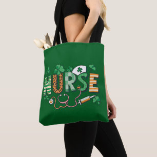 Nurse Life Nurse Day Gifts St Patricks Day Tote Bag
