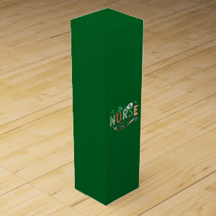 Nurse Life Nurse Day Gifts St Patricks Day Wine Box