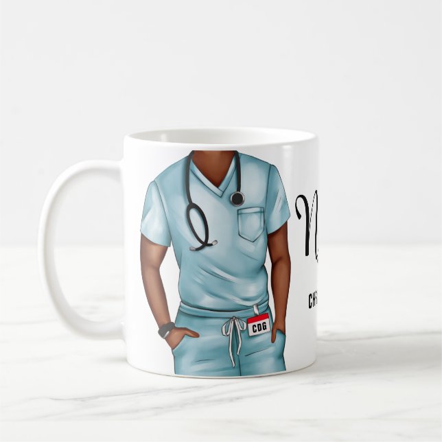 Nurse Life Personalized Coffee Mug (Left)