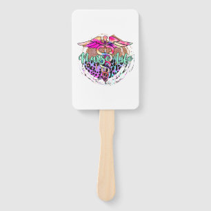 Nurse life Sticker 1 Hand Fan
