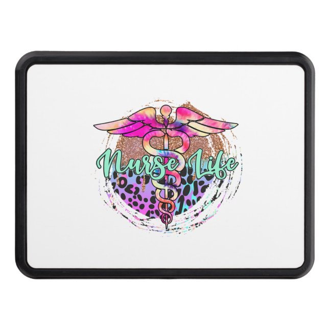 Nurse life Sticker 1 Hitch Cover (Front)