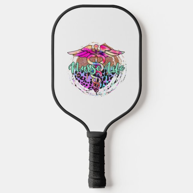 Nurse life Sticker 1 Pickleball Paddle (Front)