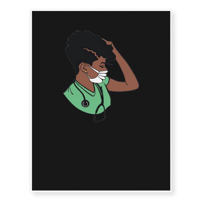 Nurse Life Temporary Tattoos (Front)