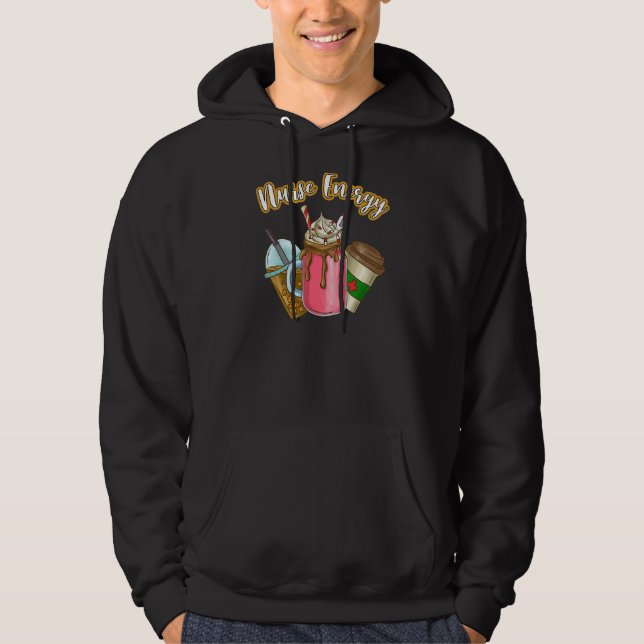 Nurse Lifesavers Best Nursing Ever Energy Coffee B Hoodie (Front)