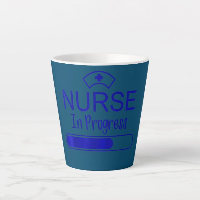 Nurse Loading  Latte Mug (Front)