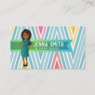 Nurse Logo Business Cards