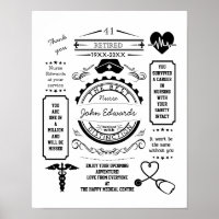 nurse long service leaving Retirement medical