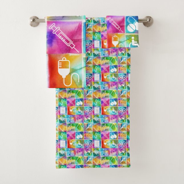 Nurse Love Bath Towel Set (Insitu)