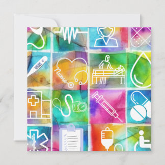 Nurse Love Holiday Card