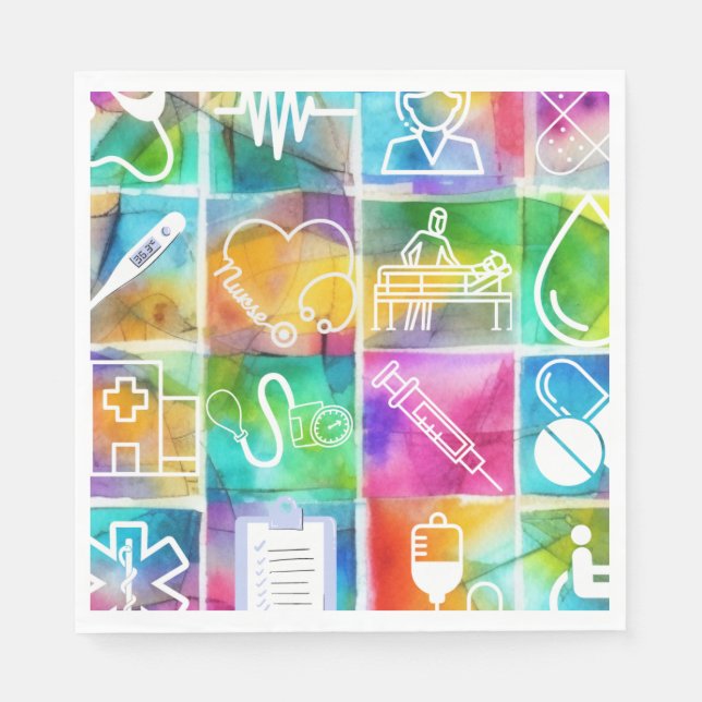 Nurse Love Napkins (Front)