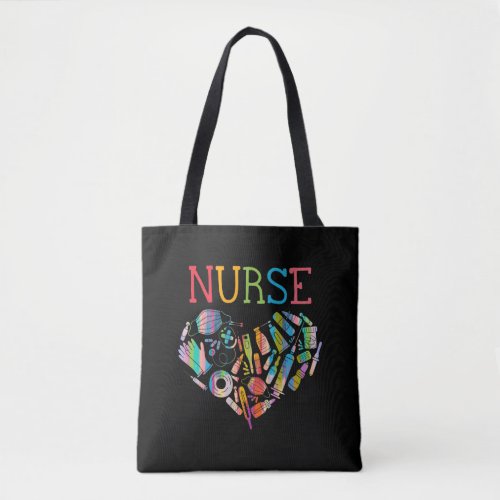 Nurse Love Nursing Student RN Life Thank You Tote Bag