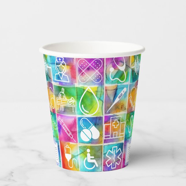 Nurse Love Paper Cups (Front)