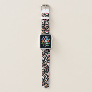 Nurse Love Print Apple Watch Band