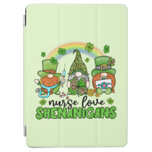 Nurse Love Shenanigans St. Patrick's iPad Air Cover