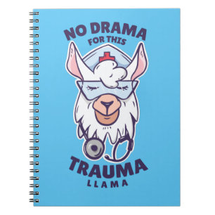 Nurse Loves Llama Notebook