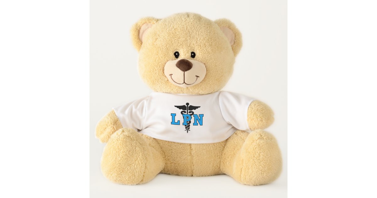 Nurse Lpn Nursing Teddy Bear Zazzle