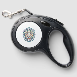 Nurse Medical Cat Funny Cat Lover Design - Nurse M Retractable Pet Leash